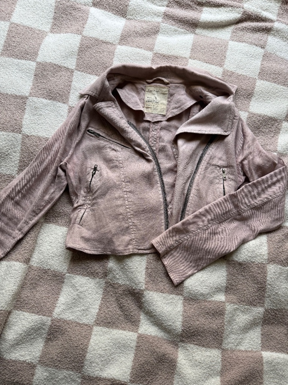 Free People Moto Jacket size 6